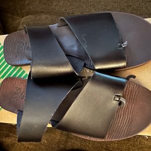 Blowfish Leather Sandals Size 8.5